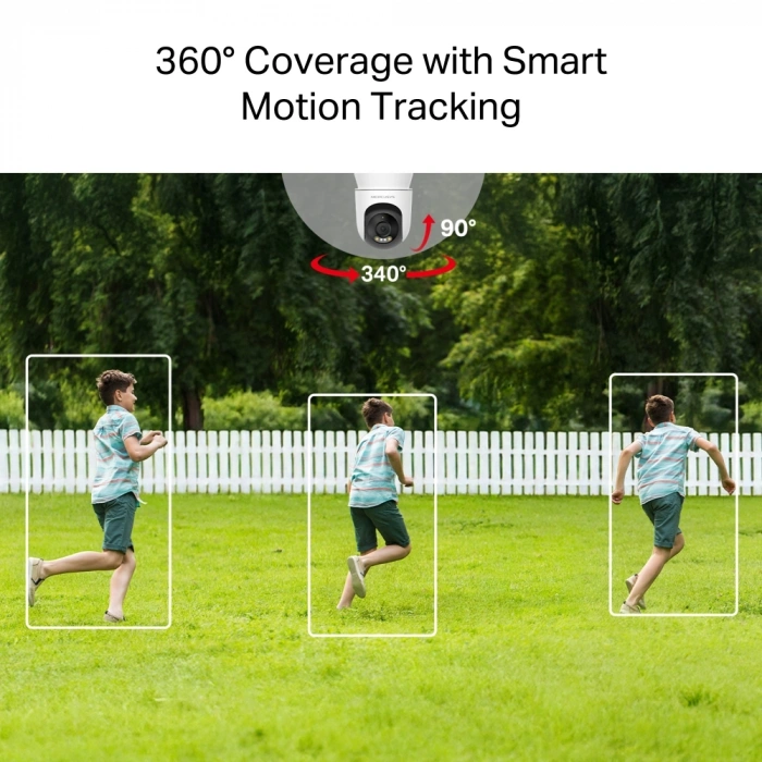 MERCUSYS 2MP PTZ Speed Dome 4MM Kablosuz Pan-Tilt IP Kamera MC500
