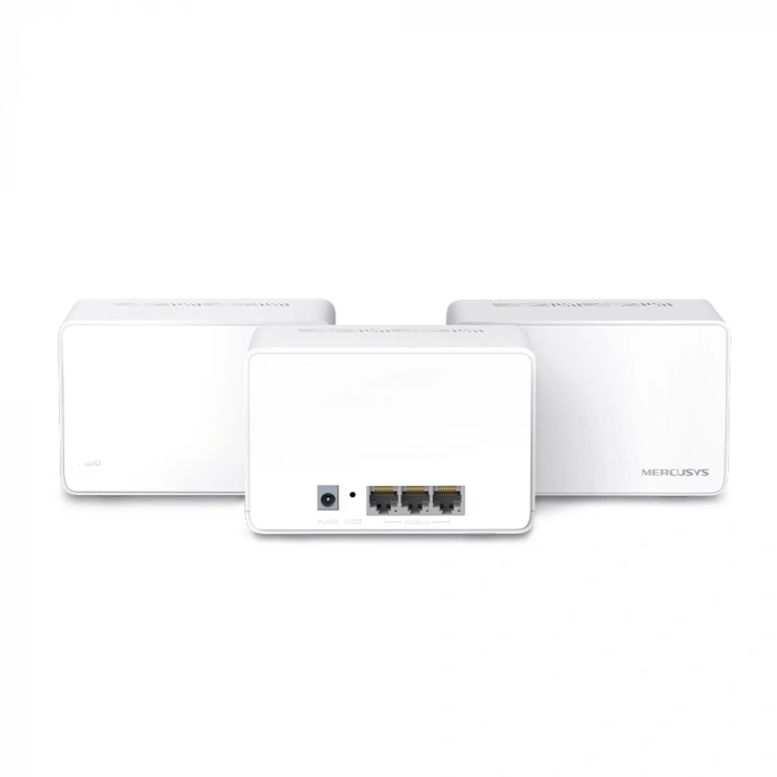 MERCUSYS HALO H80X AX3000 EV Ofis Tipi Mesh Router 3-lü Set