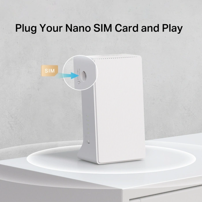 MERCUSYS MB230-4G AC1200 4G LTE Kablosuz SIM Kartlı Router