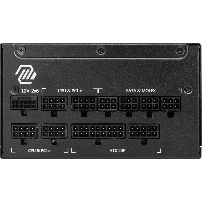 MSI 1000w 80+ Gold MAG A1000GL PCIE5 II Tam Modüler Power Supply