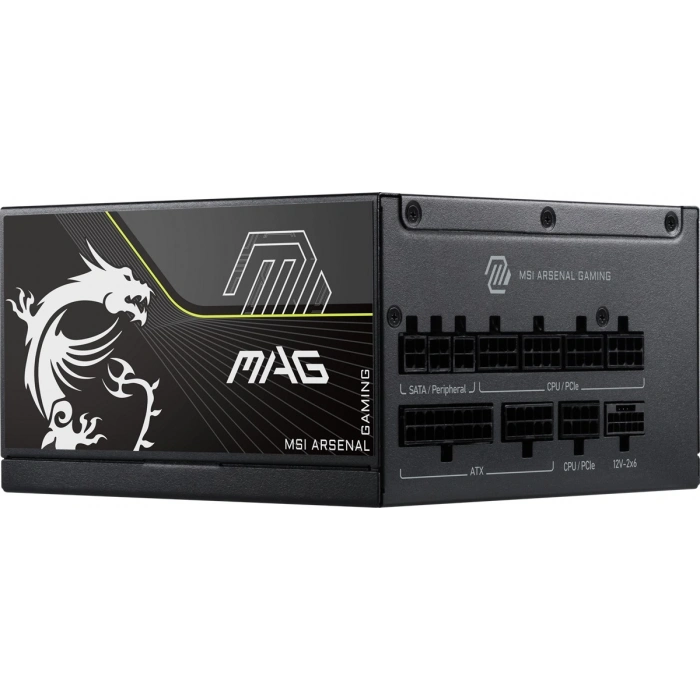 MSI 1200W 80+ PLATINUM MAG A1200PLS PCIE5 Tam Modüler Power Supply
