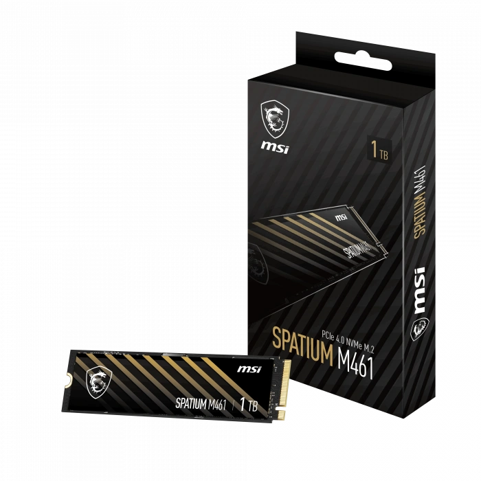 MSI 1TB SPATIUM M461 5000-3200MB/s M2 NVME GEN4 Disk