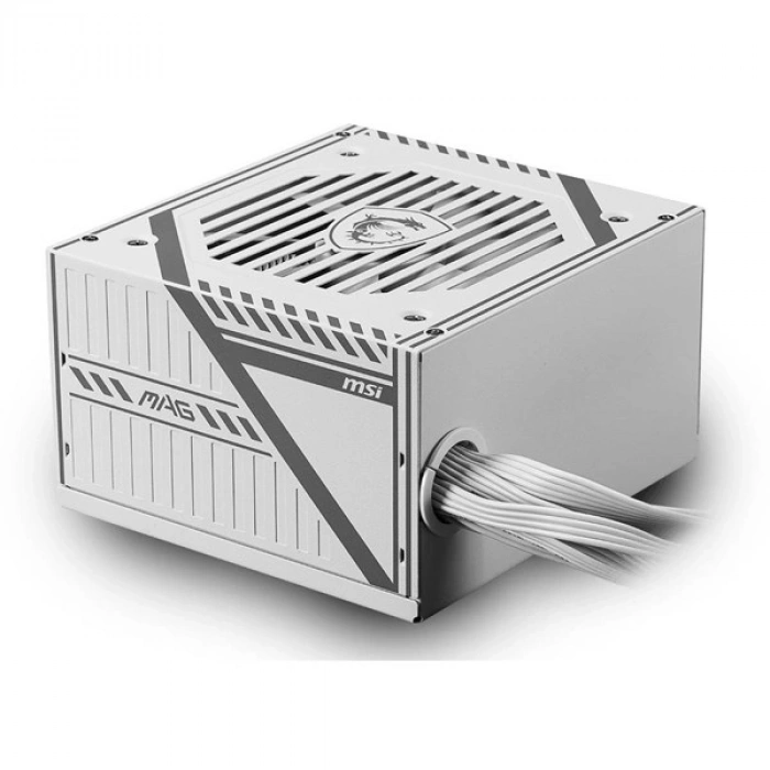 MSI 650W 80+ BRONZE A650BNL WHITE Power Supply Beyaz