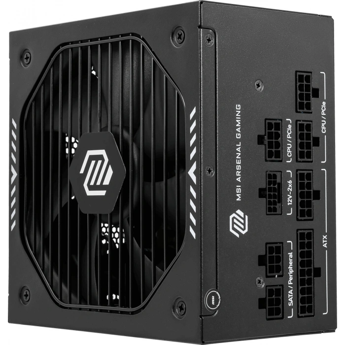 MSI 750W 80+ Gold MAG A750GLS PCIE5 Tam Modüler Power Supply