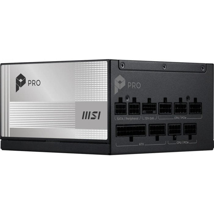 MSI 850w 80+ Platinum PRO A850PL PCIE5 Tam Modüler Power Supply