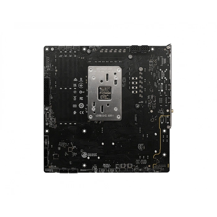 MSI B650M PROJECT ZERO WIFI6E DDR5 HDMI-DP TYPEC PCIE 4.0 AM5 mATX