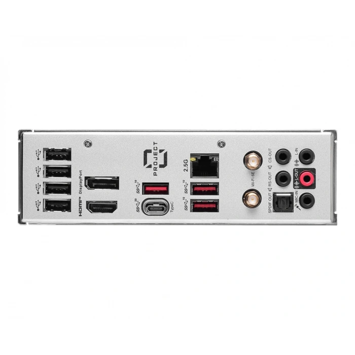 MSI B760M PROJECT ZERO DDR5 HDMI-DP TYPEC PCIE 4.0 1700p mATX