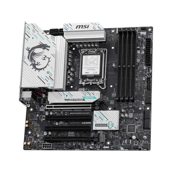 MSI B860M GAMING PLUS WIFI7 DDR5 HDMI-DP TYPEC PCIE 5.0 1851p mATX