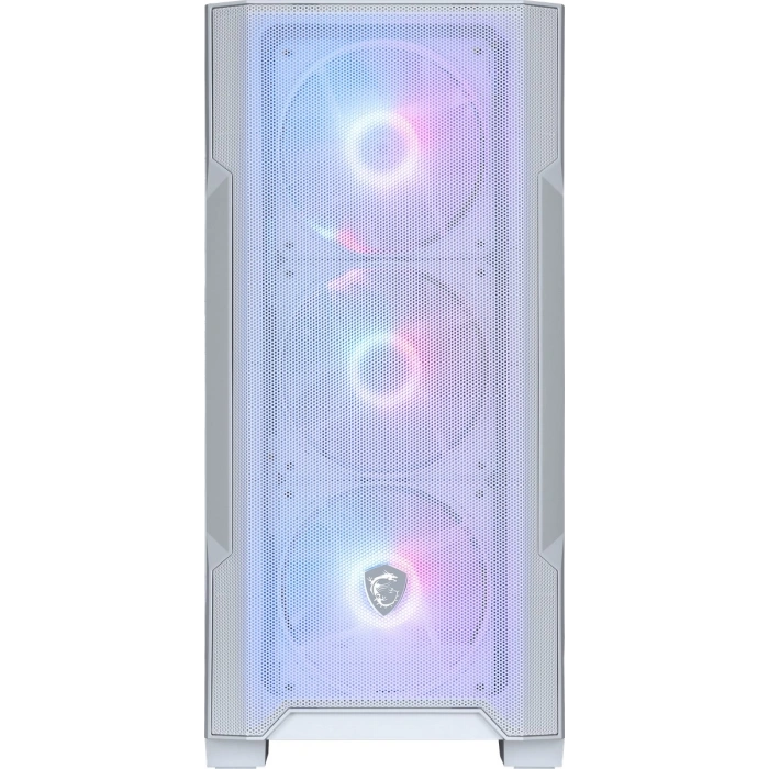 MSI MAG FORGE M100R WHITE Gaming Micro-Tower PC Kasası Beyaz