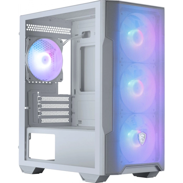 MSI MAG FORGE M100R WHITE Gaming Micro-Tower PC Kasası Beyaz