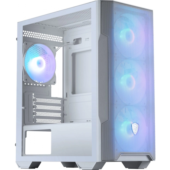 MSI MAG FORGE M100R WHITE Gaming Micro-Tower PC Kasası Beyaz