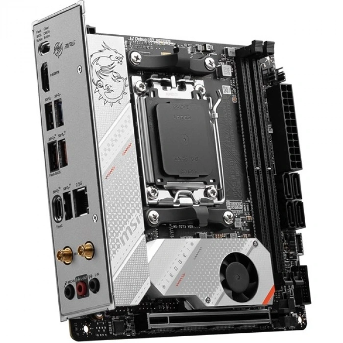 MSI MPG B650I EDGE WIFI-6E DDR5 HDMI DP PCIE 4.0 AM5 mITX
