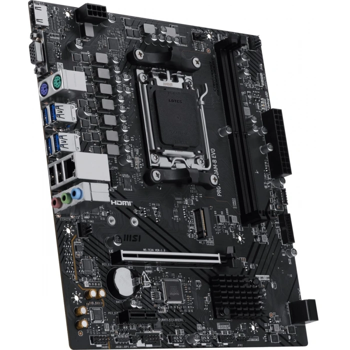 MSI PRO A620AM-B EVO DDR5 HDMI PCIE 4.0 AM5 mATX