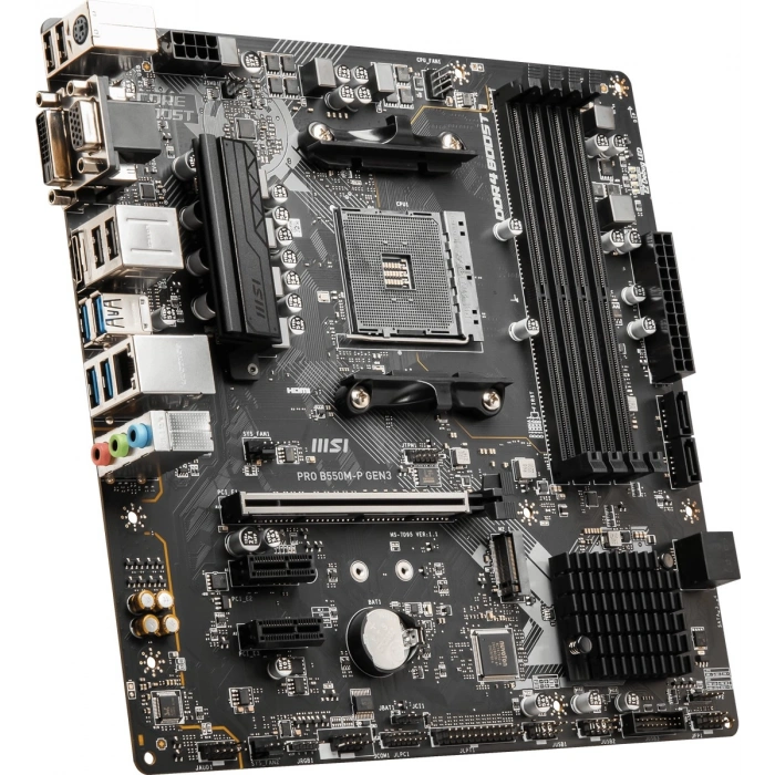 MSI PRO B550M-P DDR4 HDMI-DP PCIE 4.0 AM4 mATX