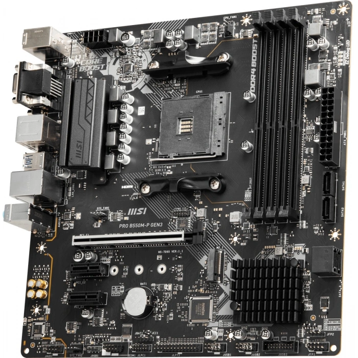 MSI PRO B550M-P DDR4 HDMI-DP PCIE 4.0 AM4 mATX
