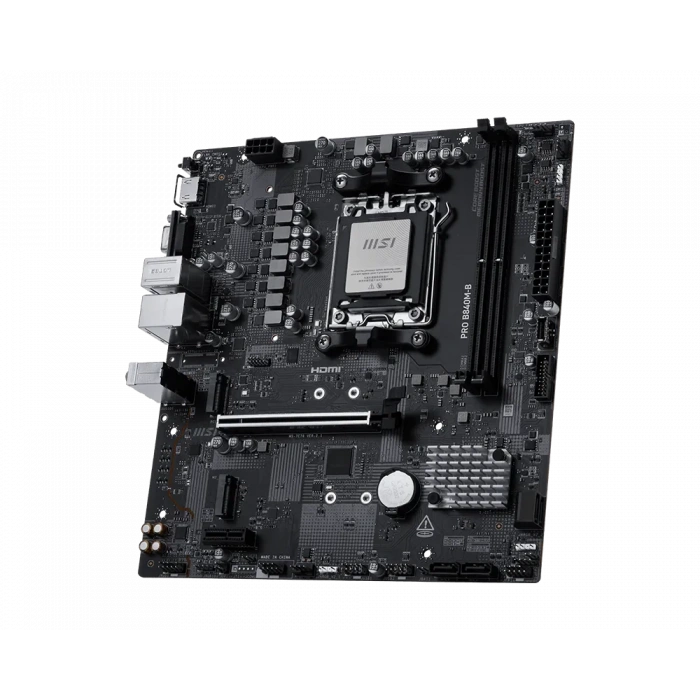 MSI PRO B840M-B DDR5 HDMI-VGA PCIE 4.0 AM5 mATX