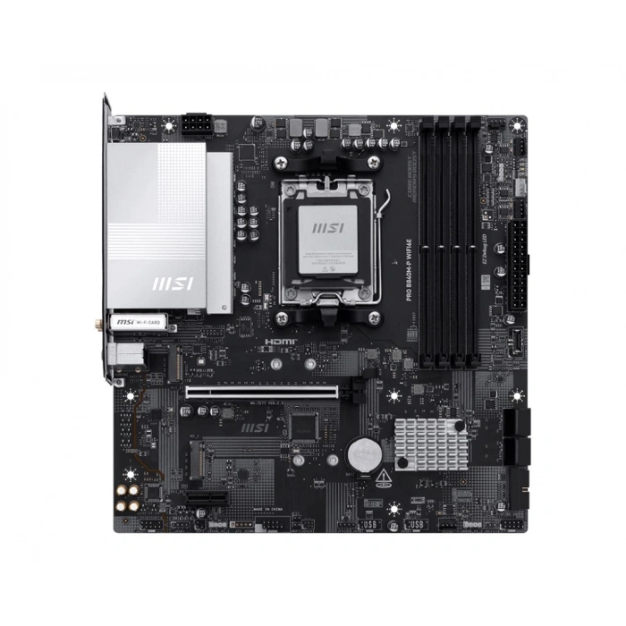 MSI PRO B840M-P WIFI6E DDR5 HDMI-TYPEC PCIE 4.0 AM5 mATX