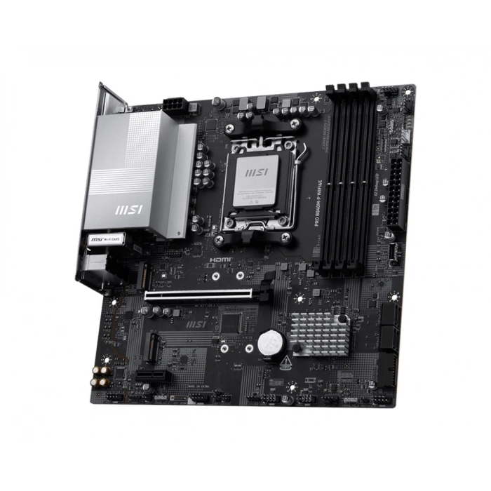 MSI PRO B840M-P WIFI6E DDR5 HDMI-TYPEC PCIE 4.0 AM5 mATX