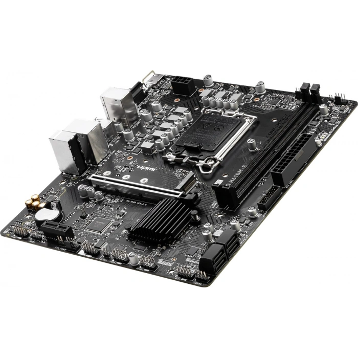 MSI PRO H610M-E DDR5 M2 PCIe NVME HDMI PCIe 16X v4.0 1700p mATX