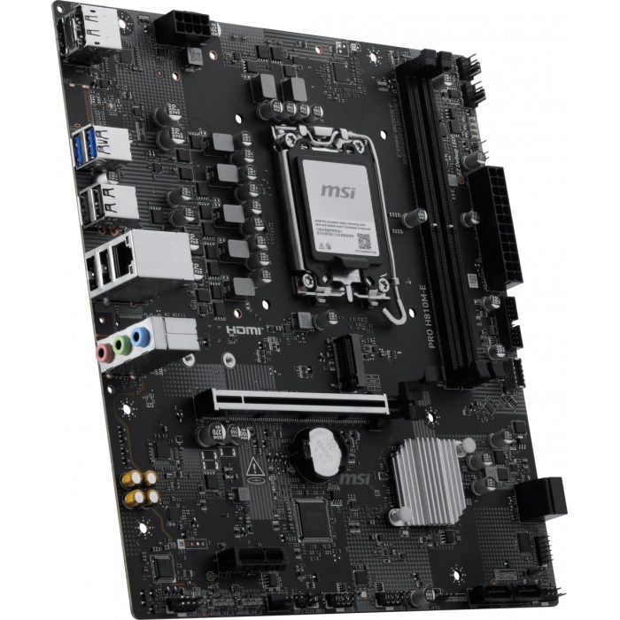 MSI PRO H810M-E DDR5 HDMI-DP PCIE 4.0 1851p mATX