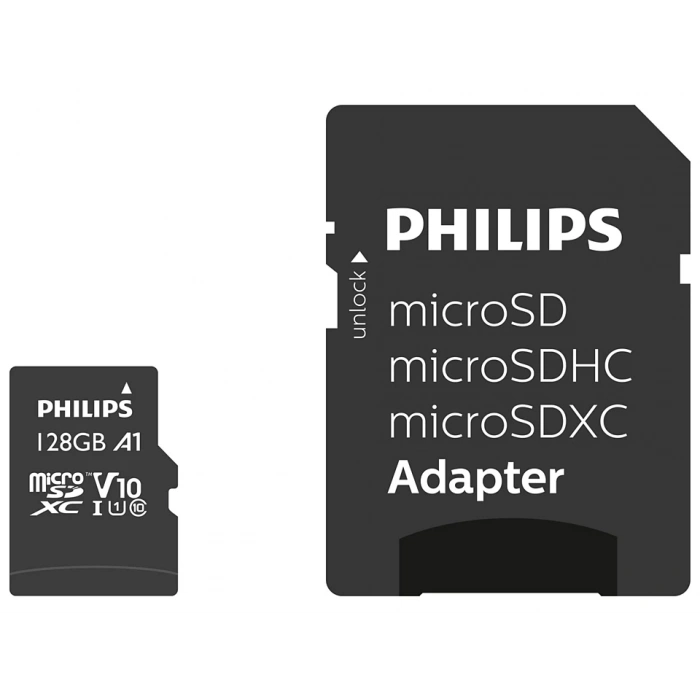 PHILIPS MicroSD 128GB FM12MP45B/00 Class10 Hafıza Kartı