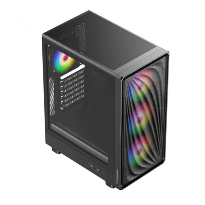 POWERBOOST 650W 80+ BRONZE PBA5065B-650W Gaming Mid-Tower PC Kasası