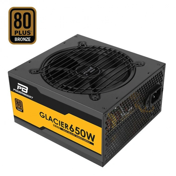 POWERBOOST 650W 80+ BRONZE GLACIER  BST-ATX650B Yarı Modüler Power Supply