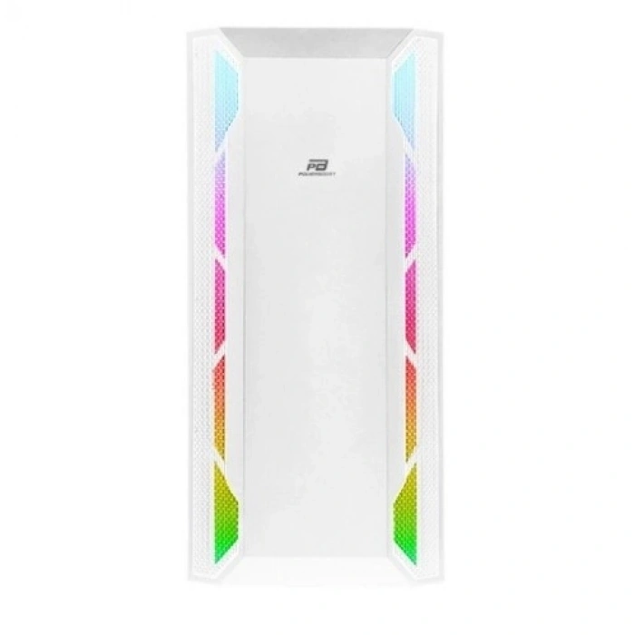 POWERBOOST 650W 80+ PB-P3701BW MESH GAMING ATX PC Kasası Beyaz