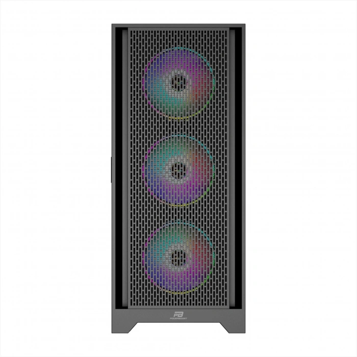 POWERBOOST PB-P1600B 4-ARGB Fanlı Gaming Mid-Tower PC Kasası