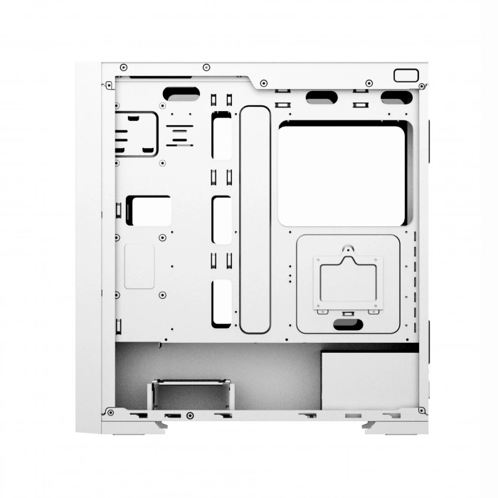 POWERBOOST PB-P1601BW  4-ARGB Fanlı Gaming EATX PC Kasası Beyaz