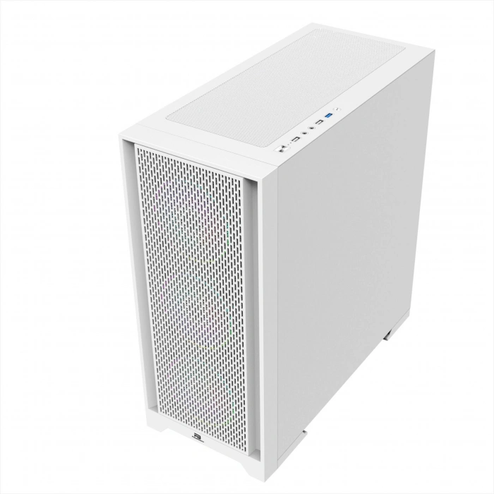 POWERBOOST PB-P1601BW  4-ARGB Fanlı Gaming EATX PC Kasası Beyaz