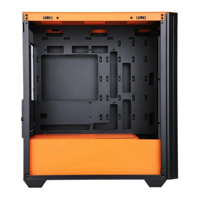 POWERBOOST PB-P2252BO 4-ARGB Fanlı Mid-Tower PC Kasası Turuncu