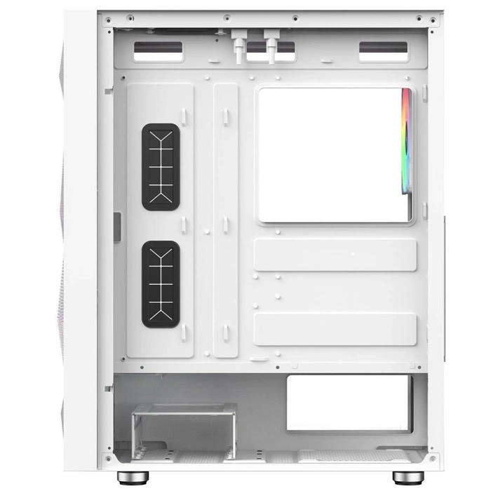 POWERBOOST PB-P3509BW 4-ARGB Fanlı Gaming Mid-Tower PC Kasası Beyaz