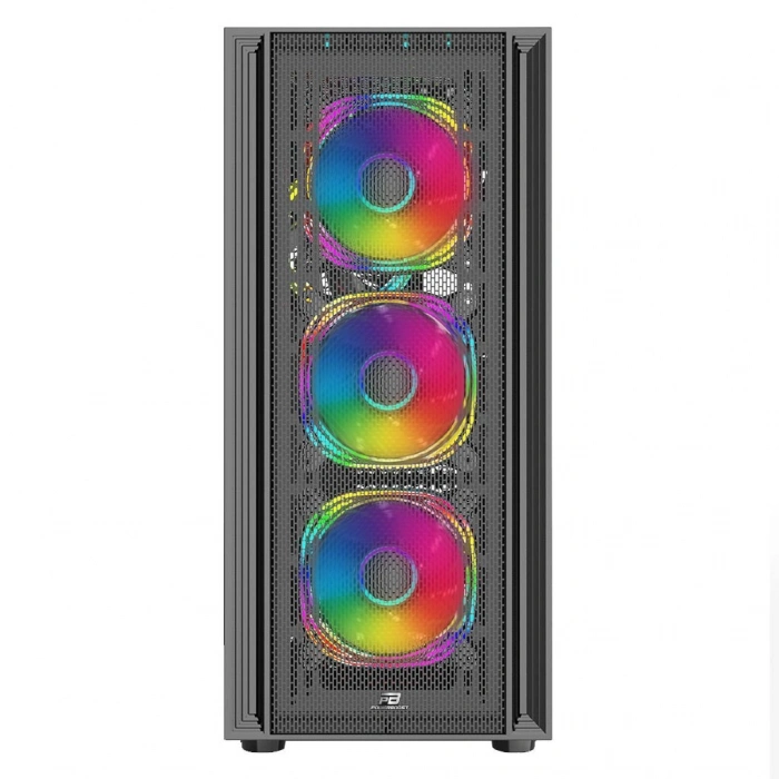 POWERBOOST X-12B 4-ARGB Fanlı Gaming Mid-Tower PC Kasası