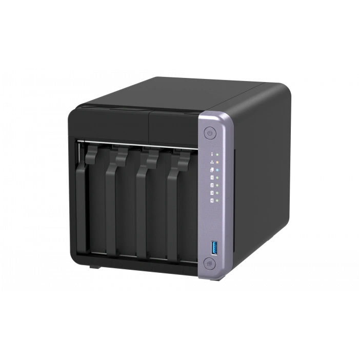 QNAP 4diskli Alpine AL524 QC-4GB RAM-10GbE SFP+ Nas Server TS-432X-4G