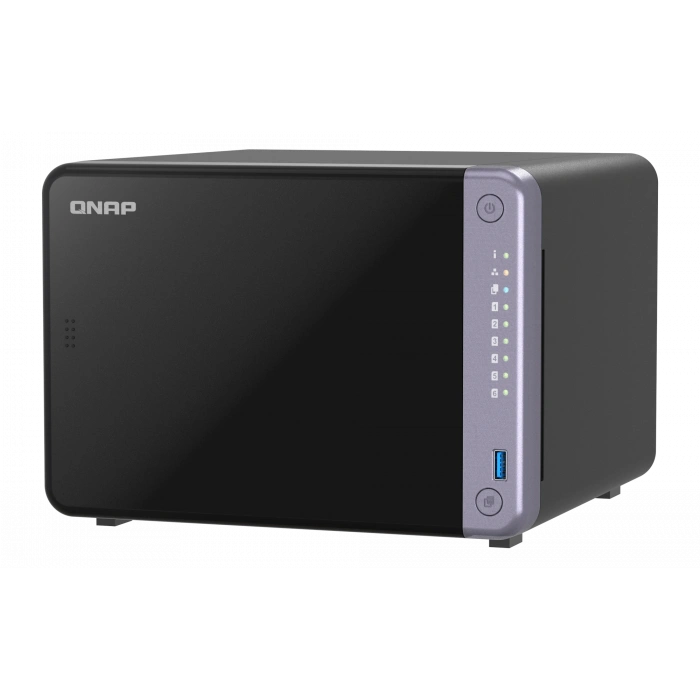 QNAP 6diskli Alpine AL524 QC-16GB RAM-2-10GbE SFP+ Nas Server TS-632X (50296)