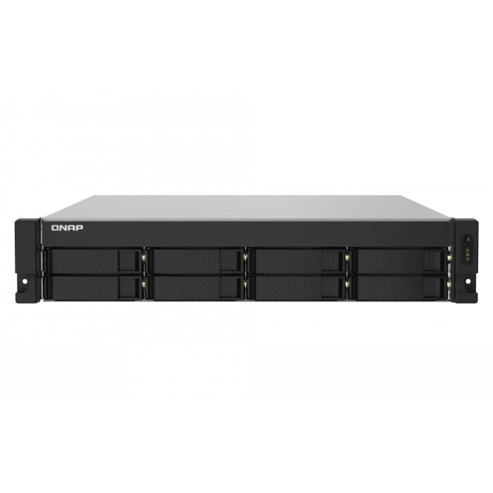 QNAP 8diskli Alpine AL324 QC-16GB RAM-10GbE Rack Nas Server TS-832PXU-RP (43089)