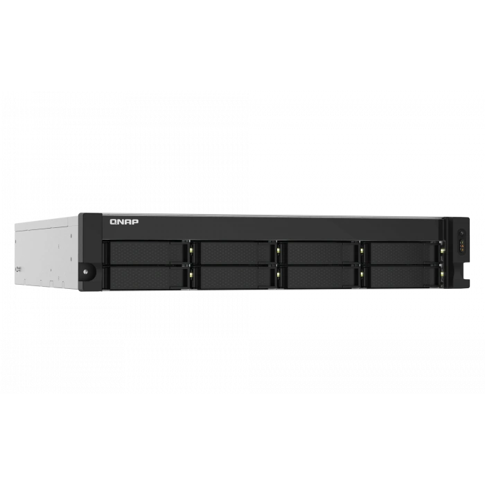 QNAP 8diskli Alpine AL324 QC-16GB RAM-10GbE Rack Nas Server TS-832PXU-RP (43089)