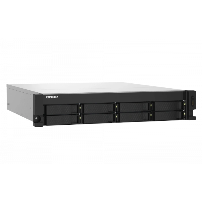 QNAP 8diskli Alpine AL324 QC-16GB RAM-10GbE Rack Nas Server TS-832PXU-RP (43089)