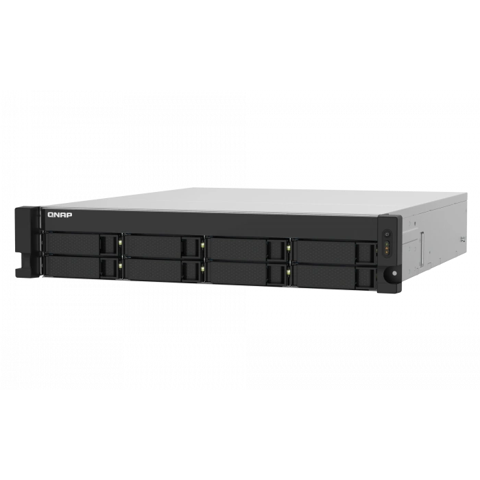 QNAP 8diskli Alpine AL324 QC-16GB RAM-10GbE Rack Nas Server TS-832PXU-RP (43089)
