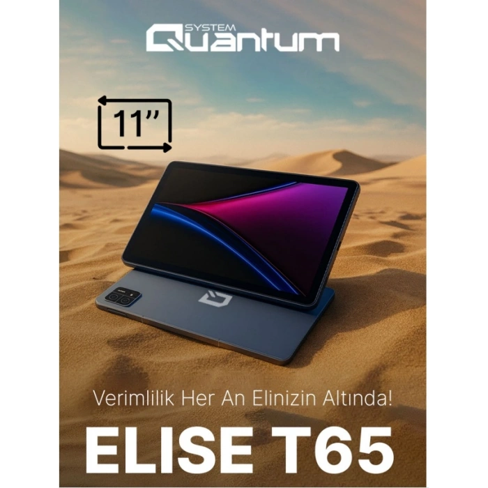 QUANTUM 11 8-çekirdek 8GB RAM- 256GB- 5G LTE Android Tablet / ELISE T65