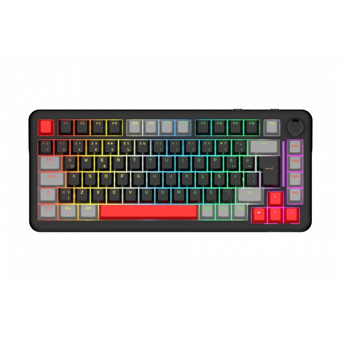 QUANTUM MECHACORE Kablolu USB Q Trk RGB Gaming Klavye