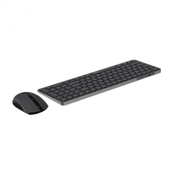 RAPOO 9350S Kablosuz Siyah Klavye - Mouse Set (13389)