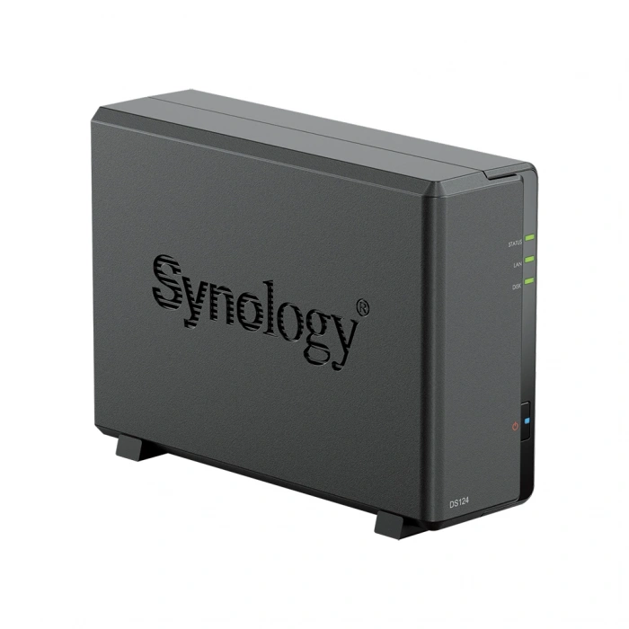 SYNOLOGY 1diskli Realtek QC-1GB RAM-Gigabit Nas Server DS124