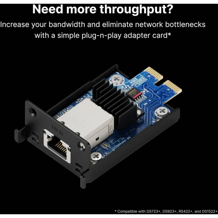 SYNOLOGY 1port E10G22-T1-MINI 10GbE PCIe Ethernet