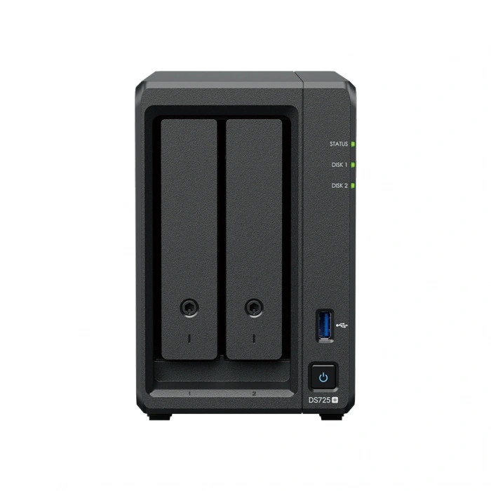 SYNOLOGY 2diskli Ryzen 1600-20GB RAM-2.5GbE Nas Server DS725 PLUS (9662)
