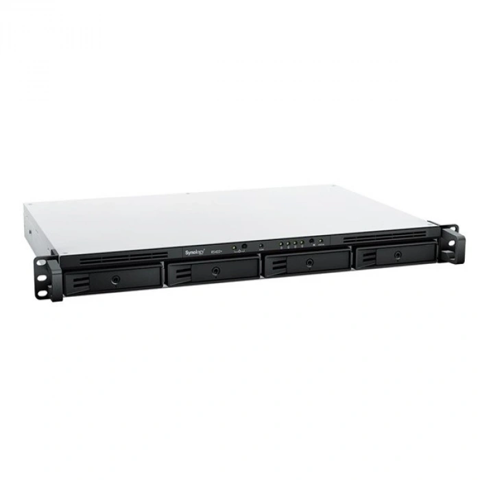 SYNOLOGY 4diskli Ryzen R1600-2GB RAM-2-Gigabit Rack Nas Server RS422 PLUS