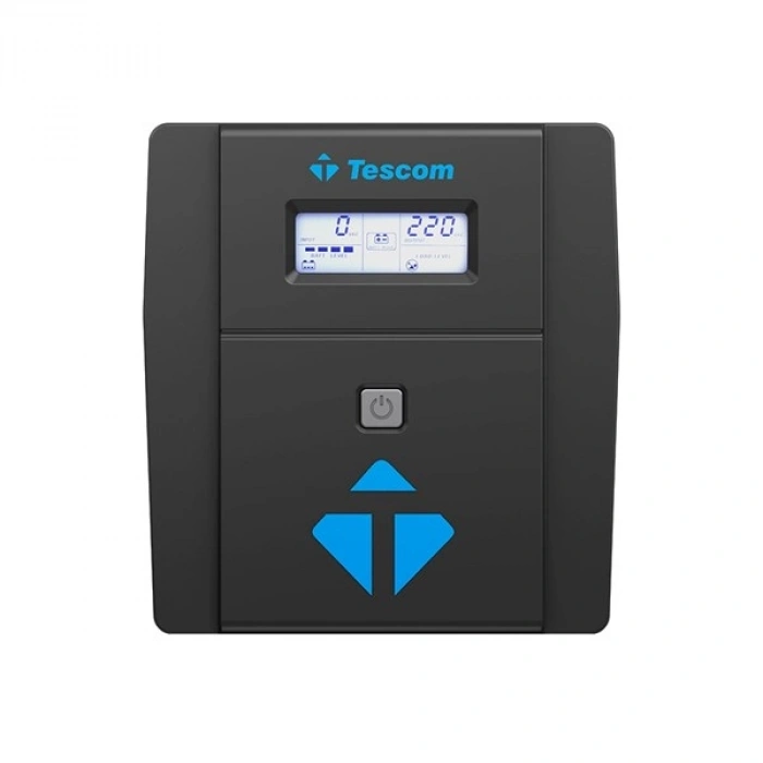 TESCOM 1000VA LEO+ LEO1000AP Modem Protect Lcd Ekran Line Interactive Ups