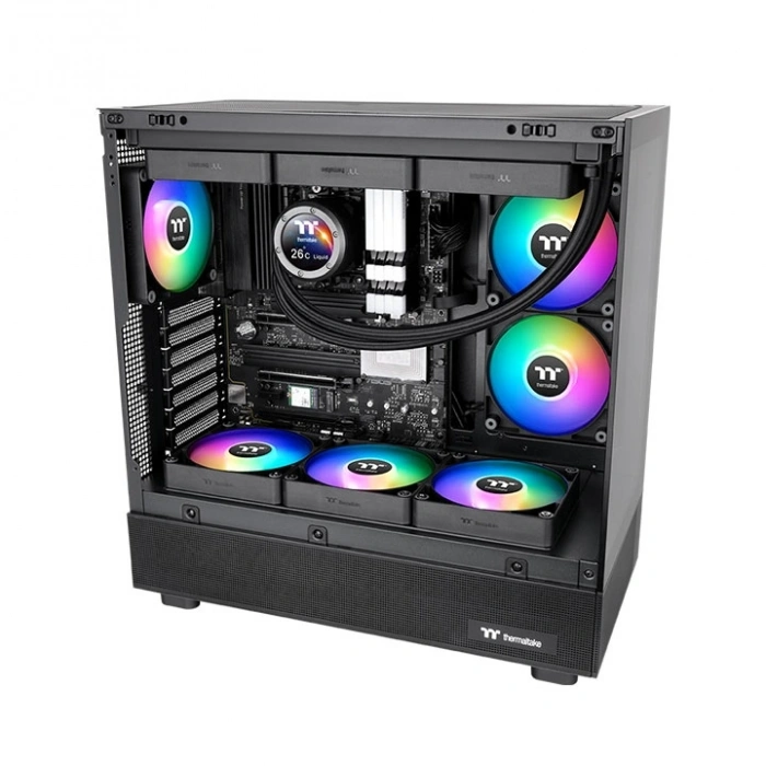 THERMALTAKE 140MM CT140 Reverse CL-F174-PL14SW-A ARGB Sync ARGB Kasa Fanı 2li Set