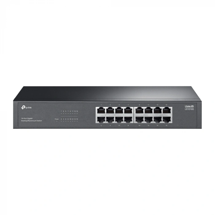 TP-LINK 16port Gigabit Yönetilemez Switch LS1016G